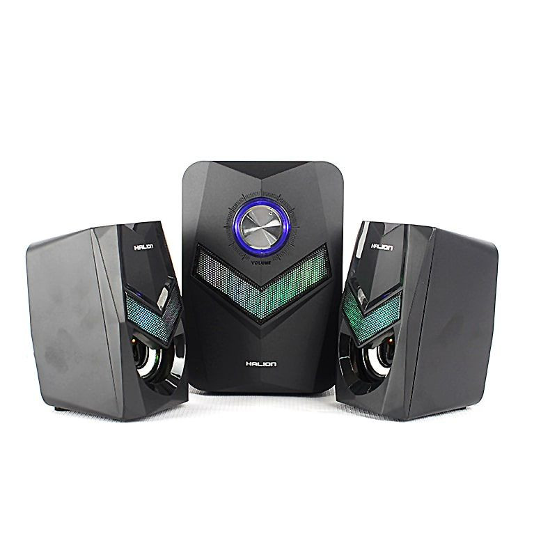 PARLANTE HALION HA-S25 USB RGB CON SUBWOOFER PARLANTE HALION HA-S25 USB RGB CON SUBWOOFER