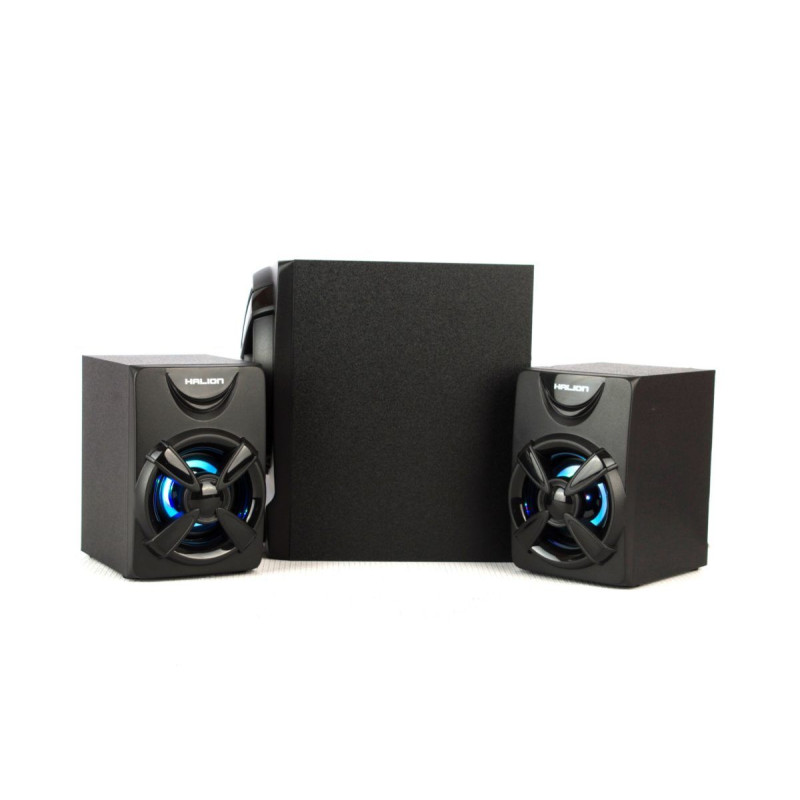 PARLANTE HALION HA-S287 USB RGB CON SUBWOOFER PARLANTE HALION HA-S287 USB RGB CON SUBWOOFER