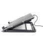 COOLER PARA LAPTOP CYBERCOOL HA-76 1 VENTILADOR COOLER PARA LAPTOP CYBERCOOL HA-76 1 VENTILADOR