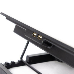 COOLER PARA LAPTOP CYBERCOOL HA-73 2 VENTILADORES