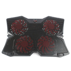 COOLER GAMER PARA LAPTOP CYBERCOOL HA-K1 4 VENTILADORES