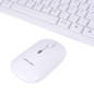 KIT TECLADO + MOUSE HALION HA-K652C INALAMBRICO BLANCO