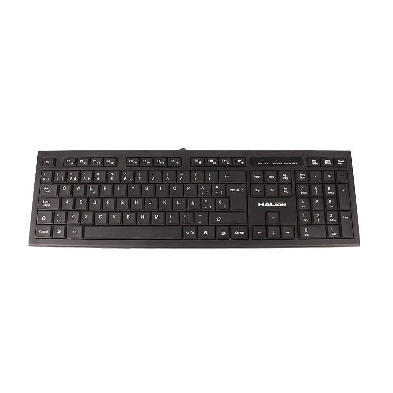 TECLADO STANDAR HALION HA-K334 USB
