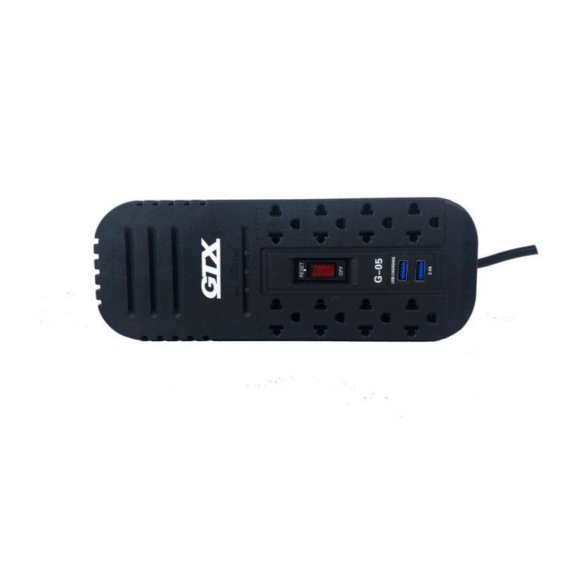 ESTABILIZADOR GTX G-05 USB 8SAL 1200VA ESTABILIZADOR GTX G-05 USB 8SAL 1200VA