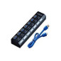 HUB USB CBT CB2019 3.0 7 PUERTOS  SWITH INDEPENPENDIENTE