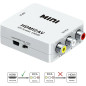 ADAPTADOR CONVERSOR RCA A HDMI 1080P ADAPTADOR CONVERSOR RCA A HDMI 1080P