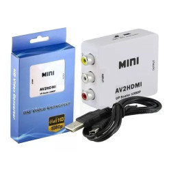 ADAPTADOR CONVERSOR RCA A HDMI 1080P