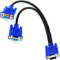 ADAPTADOR VGA DE 1 A 2 VGA 10CM