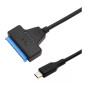 ADAPTADOR TIPO C A SATA PARA DISCO DURO