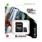 TARJETA MICRO SD KINSTON CANVAS SELECT PLUS DE 256GB A 100 Mbps TARJETA MICRO SD KINSTON CANVAS SELECT PLUS DE 256GB A 100 Mbps