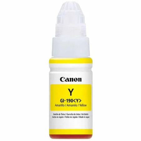 TINTA DE IMPRESORA CANON 190  GI-190-Y- AMARILLO