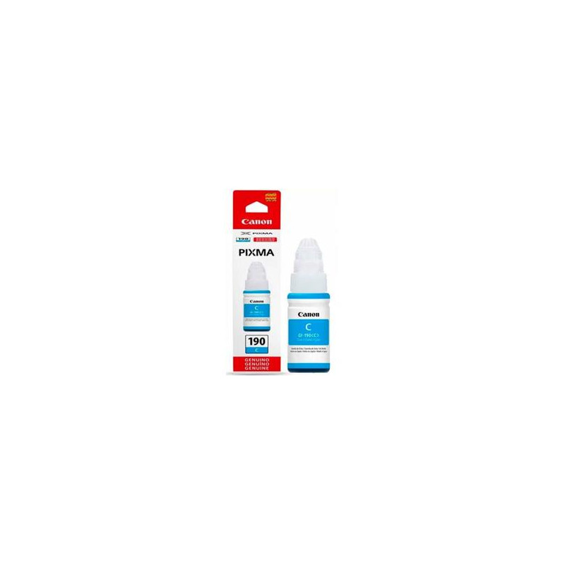 TINTA DE IMPRESORA CANON 190 GI-190-C- CYAN ORIGINAL