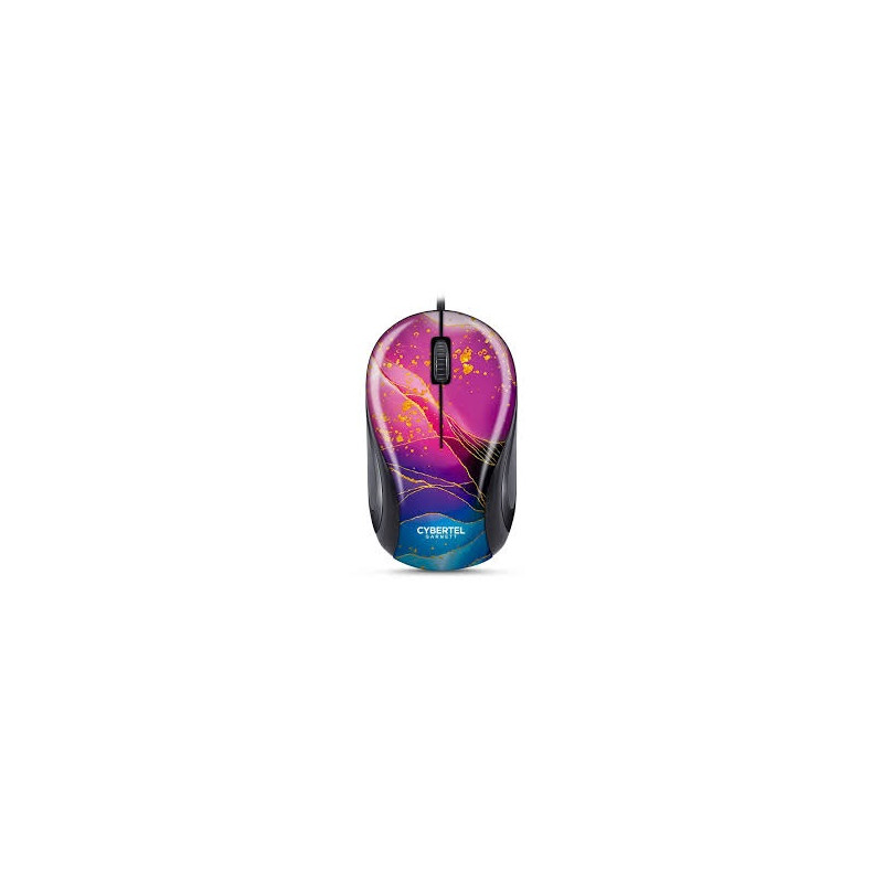 MOUSE USB CYBERTEL GARNETT CYB M206 C/DISEÑO