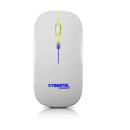 MOUSE INALAMBRICO CYBERTEL ENERGY CYB M703-3M BT - WIFI RECARGABLE