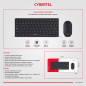 KIT INALAMBRICO TECLADO + MOUSE CYBERTEL EVOLUTION CYB WT801