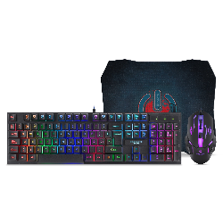 COMBO GAMER 3 EN 1 ENKORE BRAVIO3 G1000-3 TECLADO + MOUSE + PAD MOUSE
