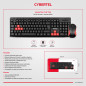 KIT USB TECLADO + MOUSE CYBERTEL HAMILTON CYB T109