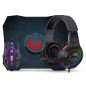 KIT GAMER 3 EN 1 ENKORE BRAVIO ENT G1000NB AUDIFONO + MOUSE + PAD MOUSE