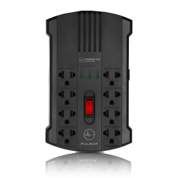 ESTABILIZADOR POWER LITE PULSAR AVR PLI1200 1200VA/600W 8 SALIDAS