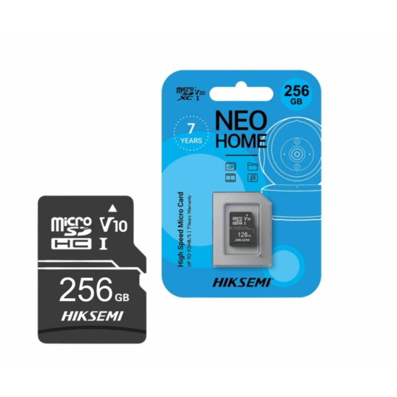TARJETA MICRO SD 256GB HIKSEMI HS-TF-D1 NEO HOME