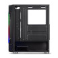 CASE O GABINETE GAMER CYBERTEL SAMURAI CBX5021 RGB VIDRIO TEMPLADO