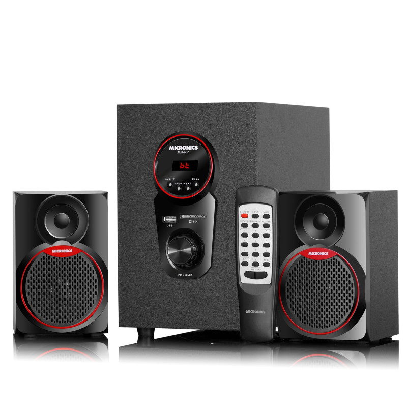 PARLANTE MICRONICS FUNKY MIC S7077BT SISTEME DE AUDIO BLED FM SD - USB - BT
