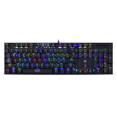 TECLADO MECANICO USB ENKORE ROYALE ENK1003 GAMER RGB