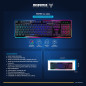 TECLADO GAMER USB MICRONICS FISHER MIC K801R RGB TECLADO GAMER USB MICRONICS FISHER MIC K801R RGB