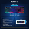 TECLADO GAMER USB MICRONICS FISHER MIC K801R RGB