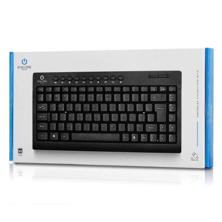 TECLADO USB ENKORE GEOX SLIM ENK303 MULTIMEDIA