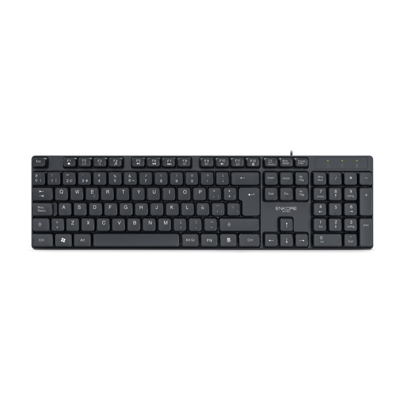 TECLADO USB ENKORE NITRO ENK302 MULTIMEDIA