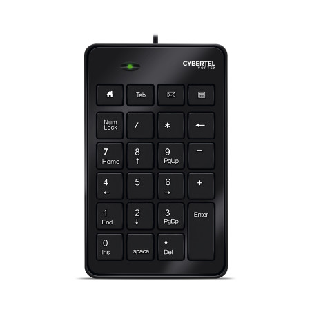 TECLADO USB NUMERICO CYBERTEL VORTEX CYB K300