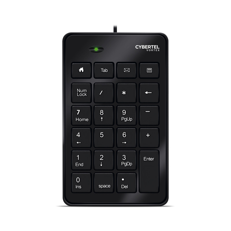 TECLADO USB NUMERICO CYBERTEL VORTEX CYB K300