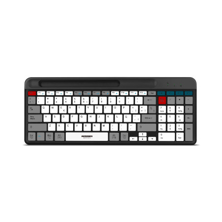 TECLADO BLUETOOTH RECARGABLE MICRONICS QUANTUM 3 MIC K600-3M  INALAMBRICO