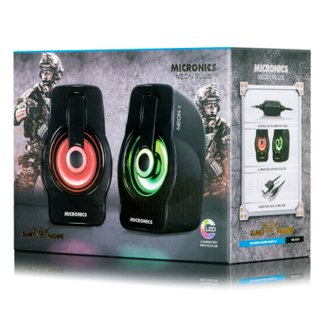 PARLANTE MICRONICS NEON PLUS MIC S327+ RGB