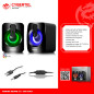 PARLANTE GAMER CYBERTEL SPECTRUM CBX S303 RGB 10W PARLANTE GAMER CYBERTEL SPECTRUM CBX S303 RGB 10W