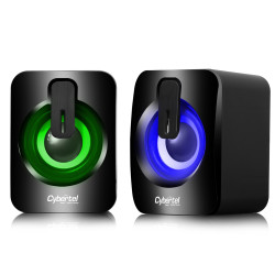 PARLANTE GAMER CYBERTEL SPECTRUM CBX S303 RGB 10W