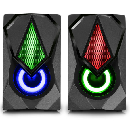 PARLANTE MICRONICS CORSAIR MIC S309-9 RGB PARA PC 2" 8W
