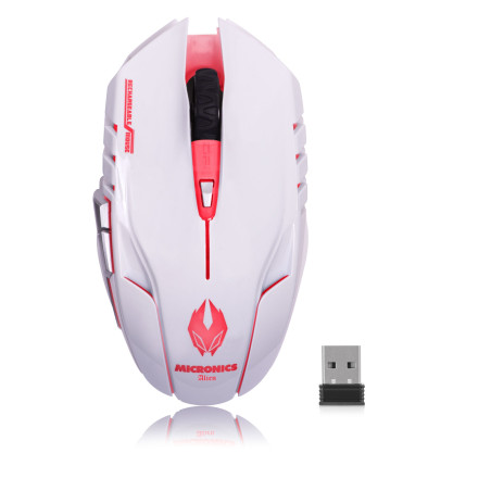 MOUSE GAMER INALAMBRICO MICRONICS ALIEN - MIC M834WL
