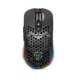 MOUSE GAMER INALAMBRICO RECARGABLE MICRONICS WARRIOR RX MIC GM828RX RGB 7B