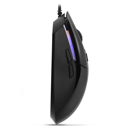 MOUSE GAMER USB MICRONICS NEON MIC GM808 RGB 6B 7200DPI