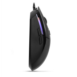 MOUSE GAMER USB MICRONICS NEON MIC GM808 RGB 6B 7200DPI