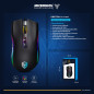 MOUSE USB GAMER MICRONICS KRIPTON GM800 RGB 12800DPI 7B