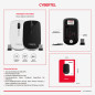 MOUSE INALAMBRICO CYBERTEL ROCKER CYB M302 NEGRO MOUSE INALAMBRICO CYBERTEL ROCKER CYB M302 NEGRO