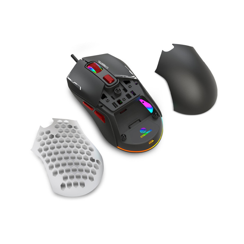 MOUSE GAMER USB CYBERTEL DEFENDER CYB M513 RGB DPI7200