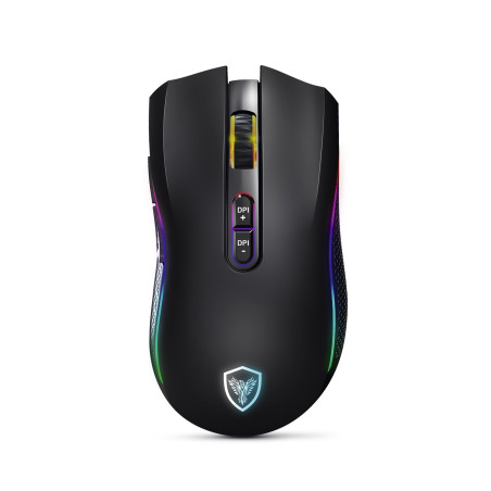 MOUSE  GAMER USB MICRONICS KRIPTON GM801-3M RGB DPI4800 8B