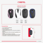 MOUSE INALAMBRICO CYBERTEL MERCURY CYB M308 MOUSE INALAMBRICO CYBERTEL MERCURY CYB M308