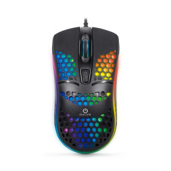 MOUSE USB GAMER ENKORE GEOX WHITE EKM121 RGB