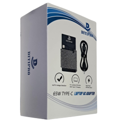 CARGADOR DITIPRO TIPO-C ORIGINAL PARA LAPTOP 65W 5V A 20V