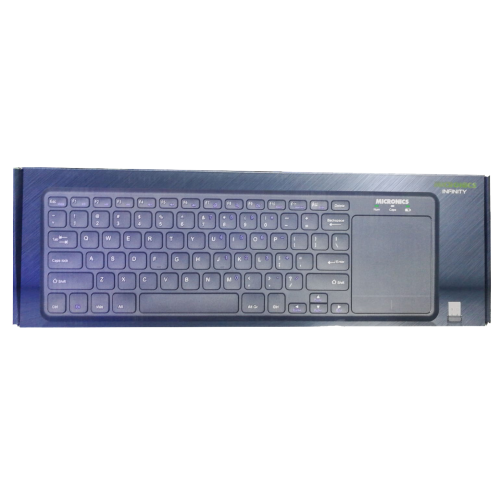 teclado inalambrico con toush pad micronics